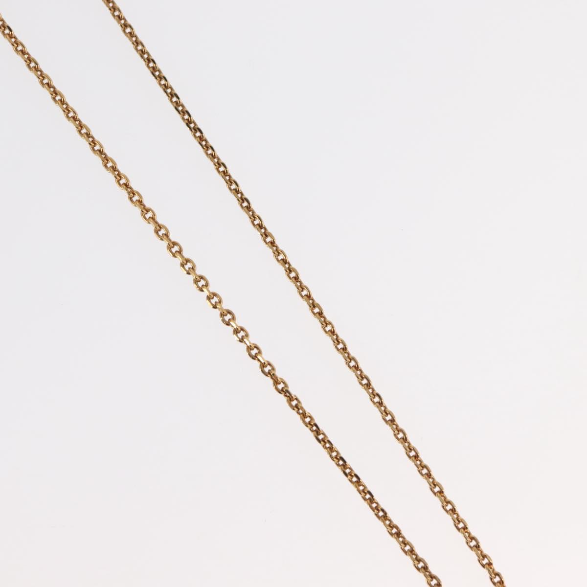 Gianni Versace Medusa Necklace metal Gold Auth BA13251