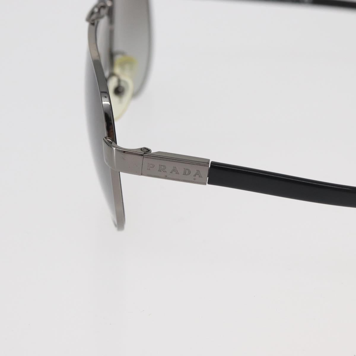 PRADA Sunglasses plastic Black Auth BA13253