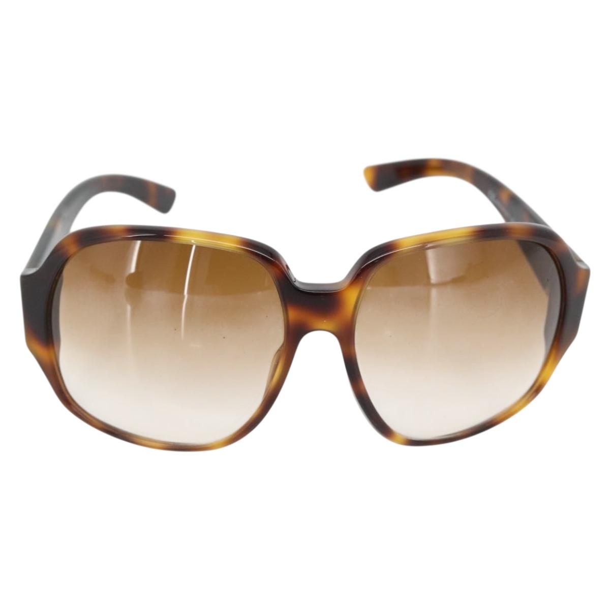 GUCCI Tortoise Pattern Sunglasses Plastic Brown Auth BA13260