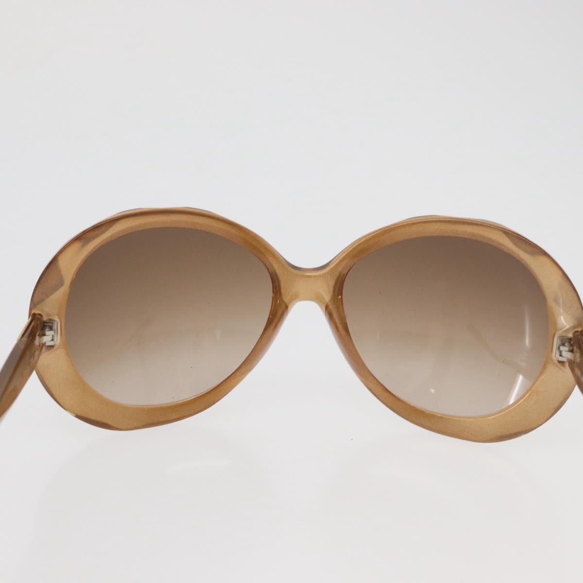 FENDI Sunglasses plastic Beige Auth BA13262