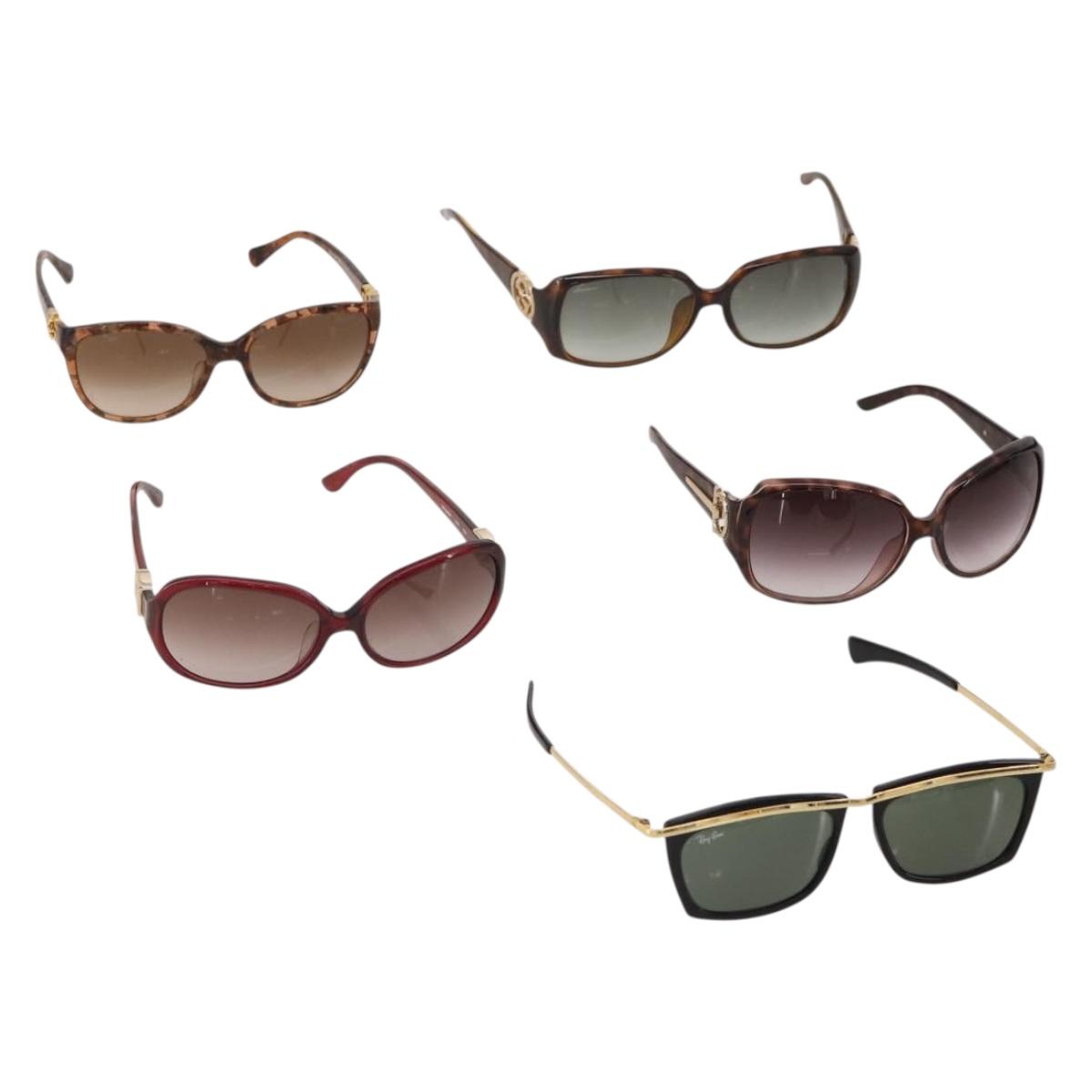 DOLCE&GABBANA Gucci Ray-Ban Salvatore Ferragamo Sunglasses 5 Set Auth BA13267