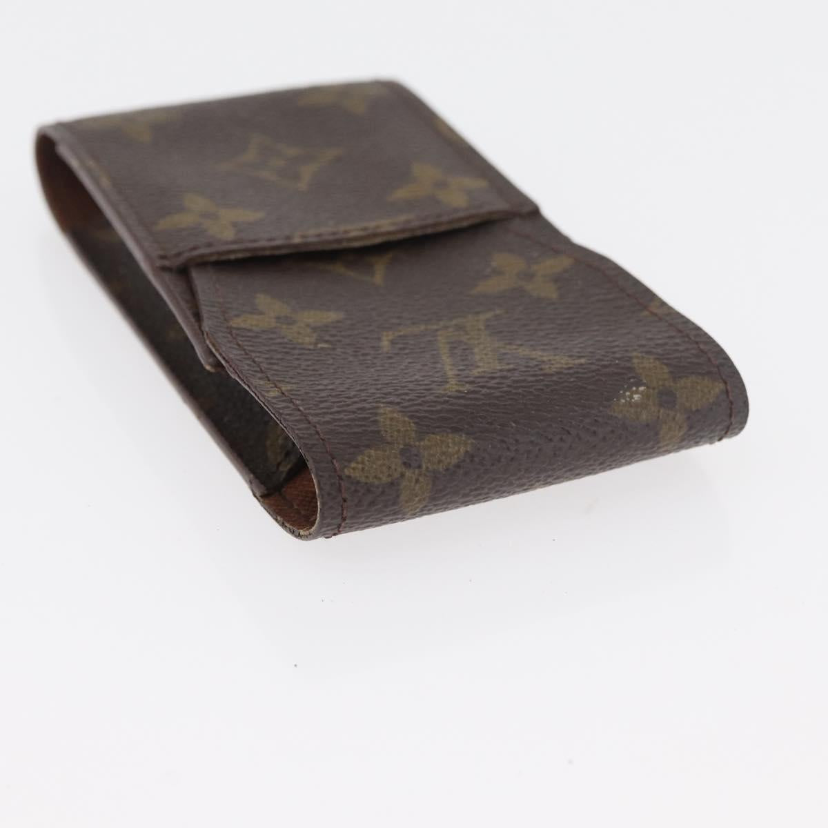 LOUIS VUITTON Monogram Damier Ebene Etui Cigarette Case 4 Set LV Auth BA13268
