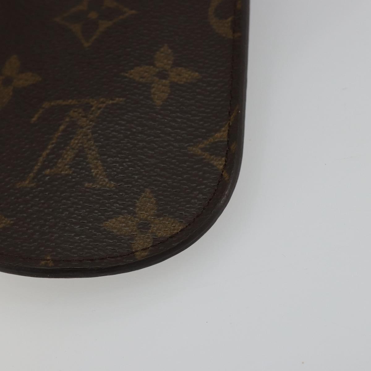 LOUIS VUITTON Monogram Etui Lunette Rabat Glasses Case M62970 LV Auth BA13269