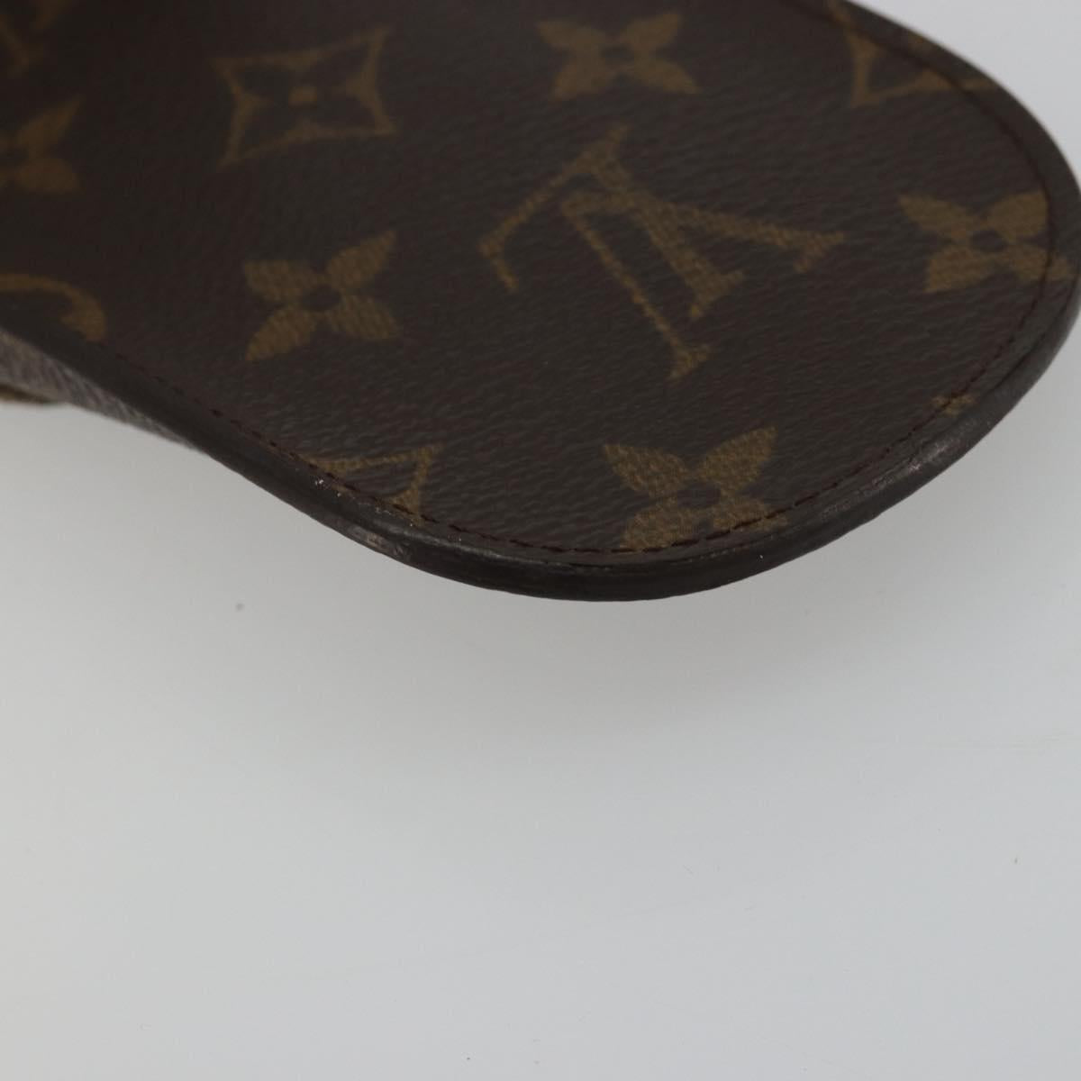 LOUIS VUITTON Monogram Etui Lunette Rabat Glasses Case M62970 LV Auth BA13269