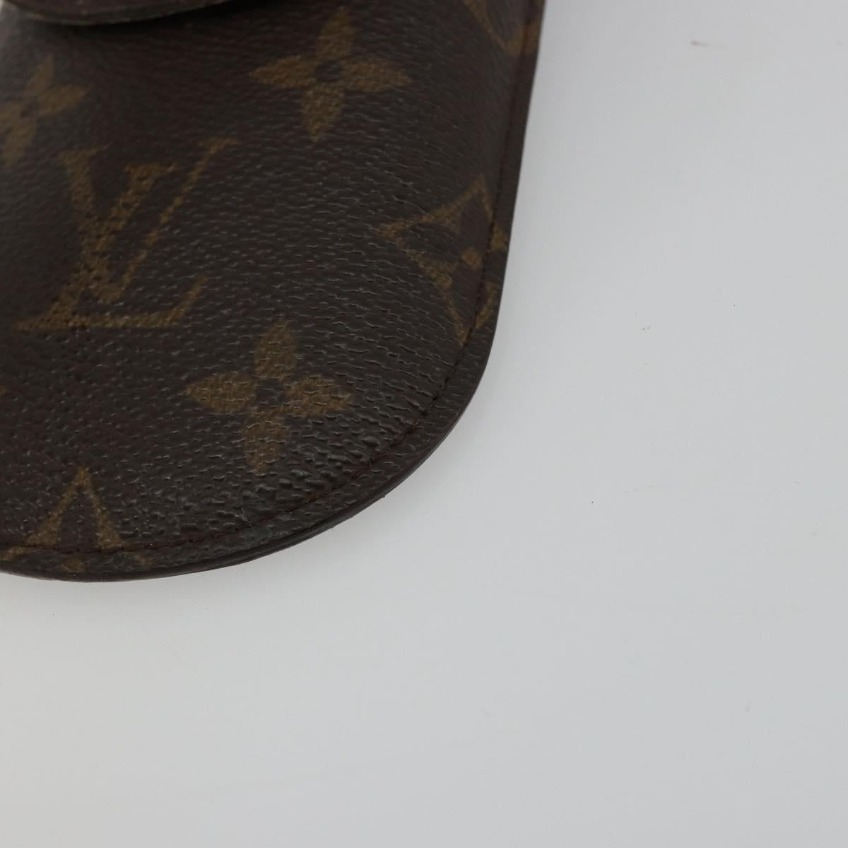 LOUIS VUITTON Monogram Etui Lunette Rabat Glasses Case M62970 LV Auth BA13269