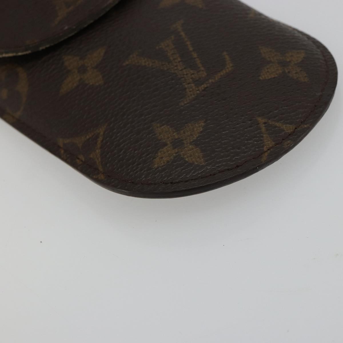 LOUIS VUITTON Monogram Etui Lunette Rabat Glasses Case M62970 LV Auth BA13269