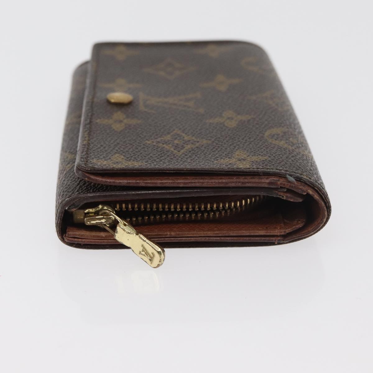 LOUIS VUITTON Monogram Wallet 5 Set LV Auth BA13272