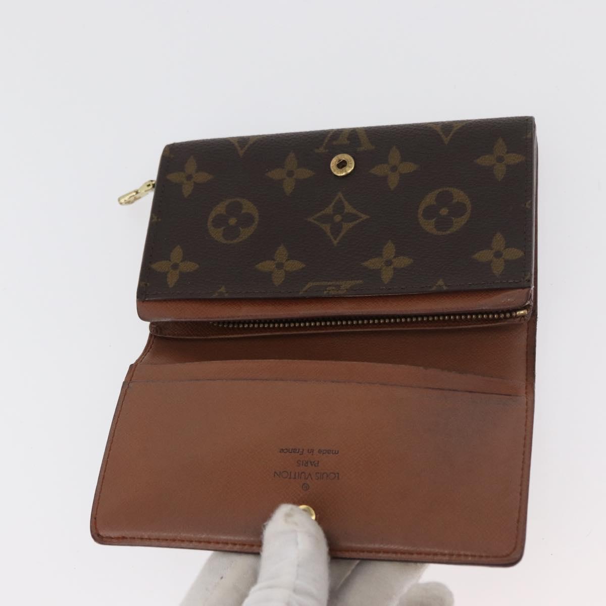 LOUIS VUITTON Monogram Wallet 5 Set LV Auth BA13272