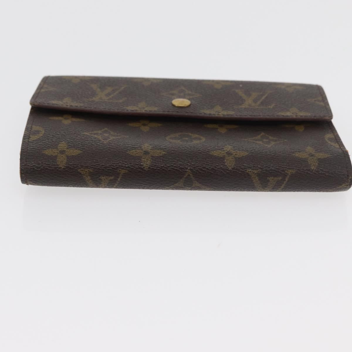 LOUIS VUITTON Monogram Wallet 5 Set LV Auth BA13272