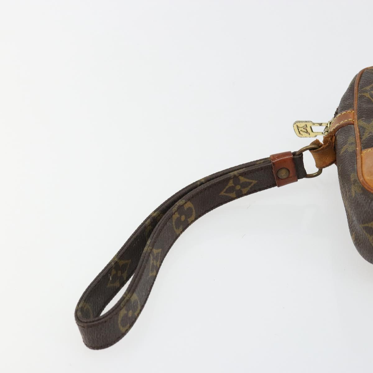 LOUIS VUITTON Monogram Marly Dragonne GM Clutch Bag M51825 LV Auth BA13288