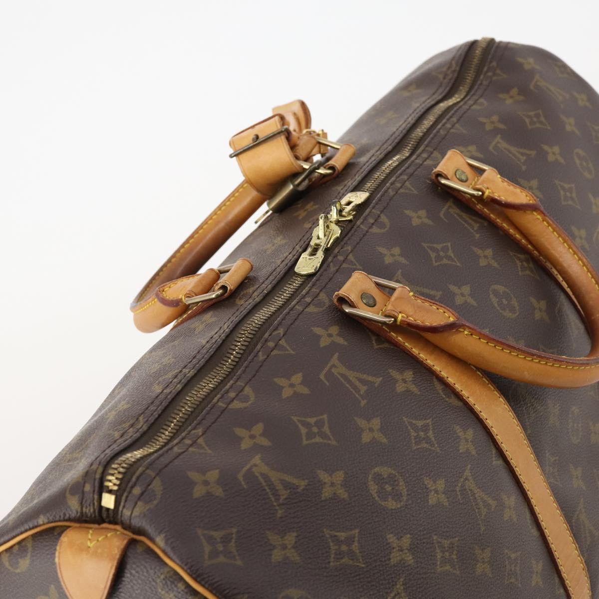 LOUIS VUITTON Monogram Keepall 50 Boston Bag M41426 LV Auth BA13298A