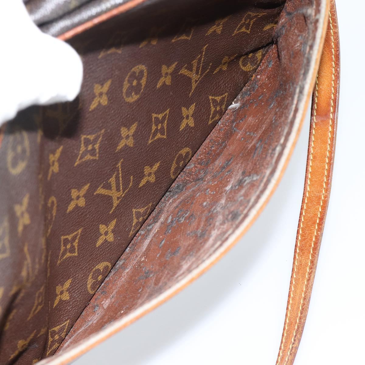 LOUIS VUITTON Monogram Trocadero 30 Shoulder Bag M51272 LV Auth BA13300
