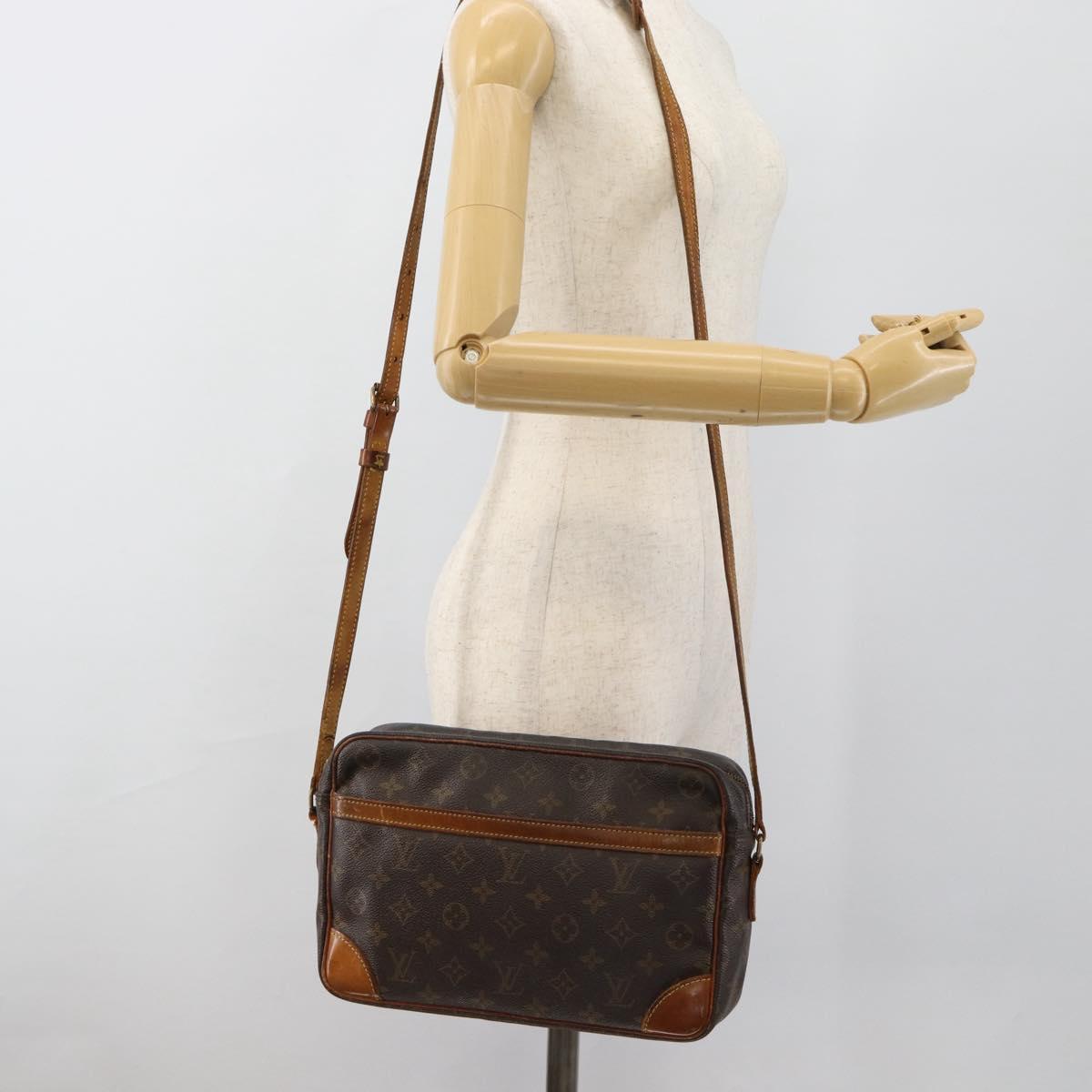 LOUIS VUITTON Monogram Trocadero 30 Shoulder Bag M51272 LV Auth BA13300