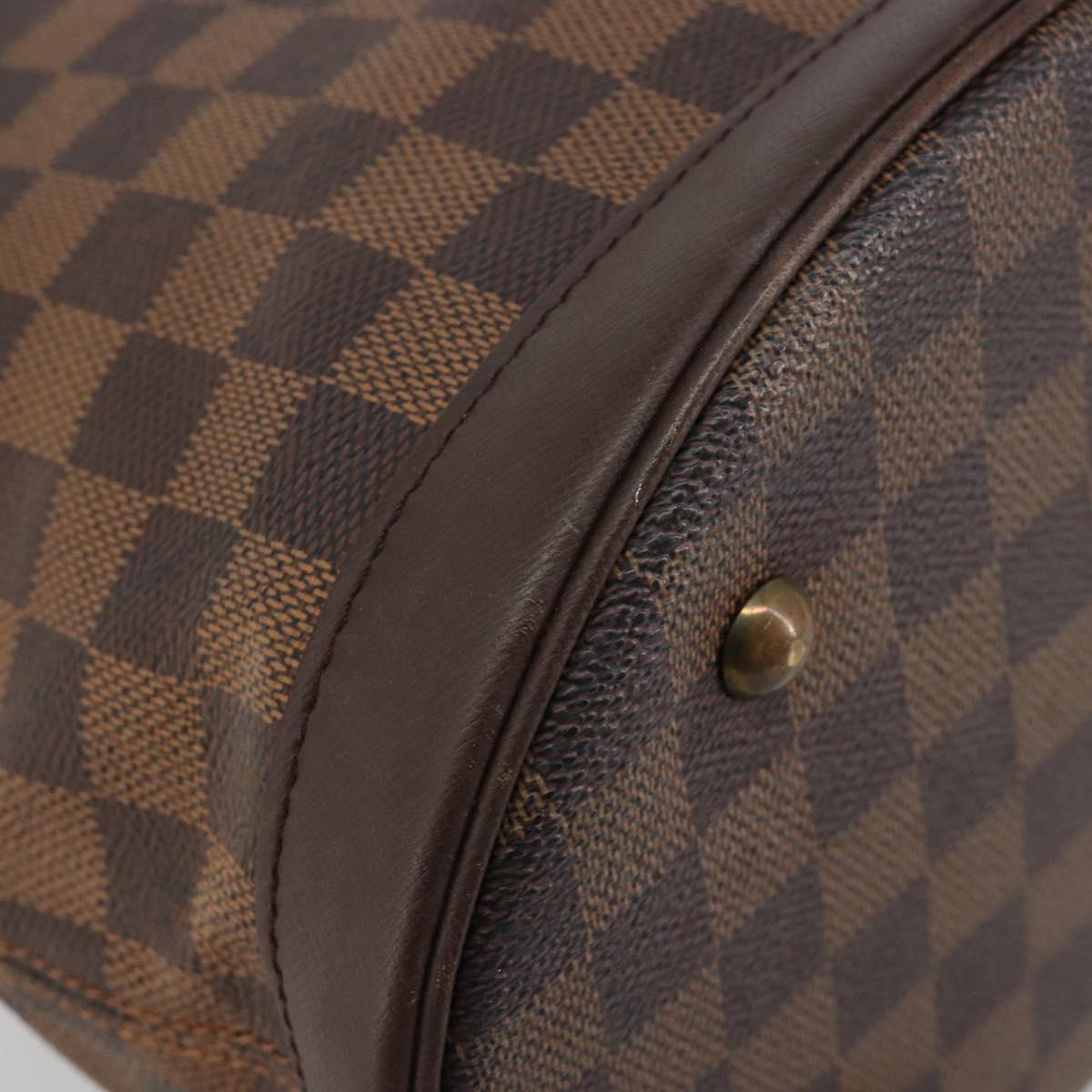 LOUIS VUITTON Damier Ebene Marais Shoulder Bag N42240 LV Auth BA13312
