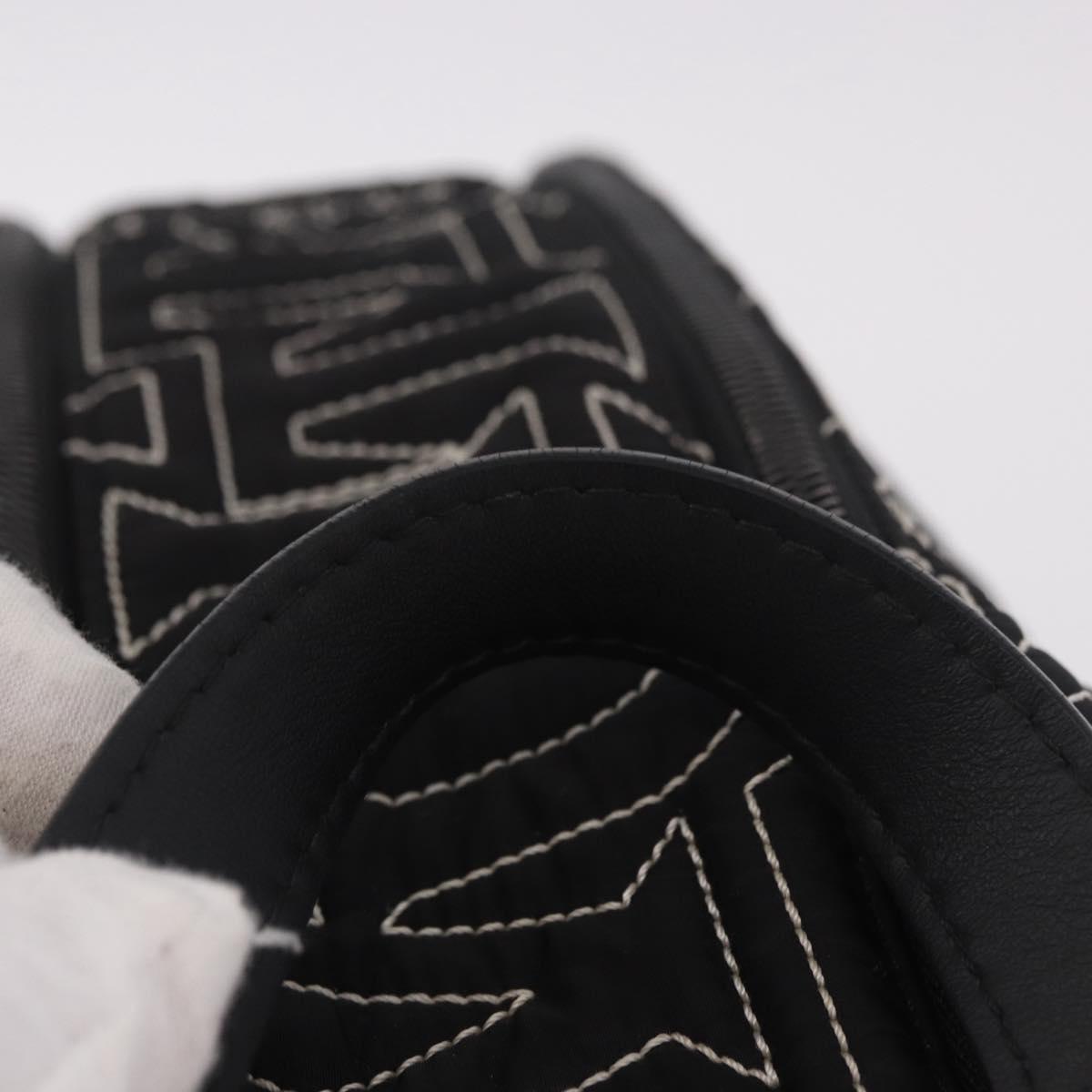 LOUIS VUITTON LV Snow Dopp Kit Clutch Bag Nylon Black M21435 LV Auth BA13321SM