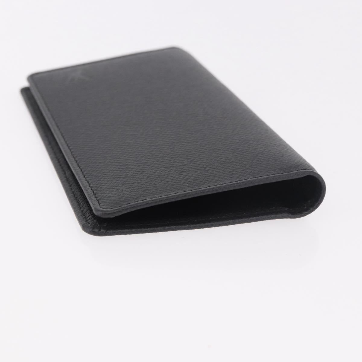 LOUIS VUITTON Taiga Agenda Poche Note Cover Ardoise R20425 LV Auth BA13323V