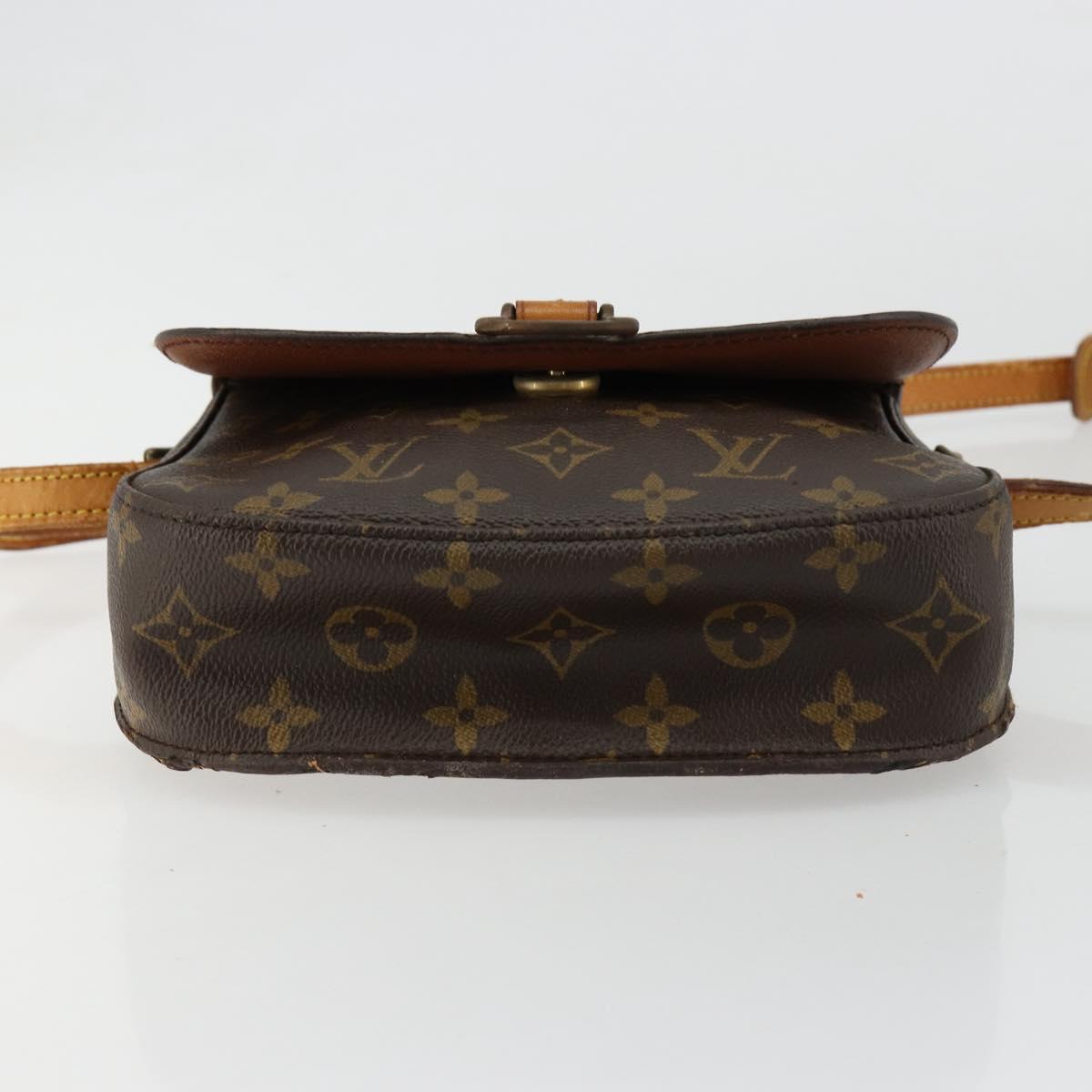 LOUIS VUITTON Monogram Saint Cloud MM Shoulder Bag M51243 LV Auth BA13328