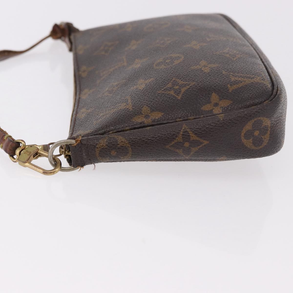 LOUIS VUITTON Monogram Pochette Accessoires Pouch M51980 LV Auth BA13329