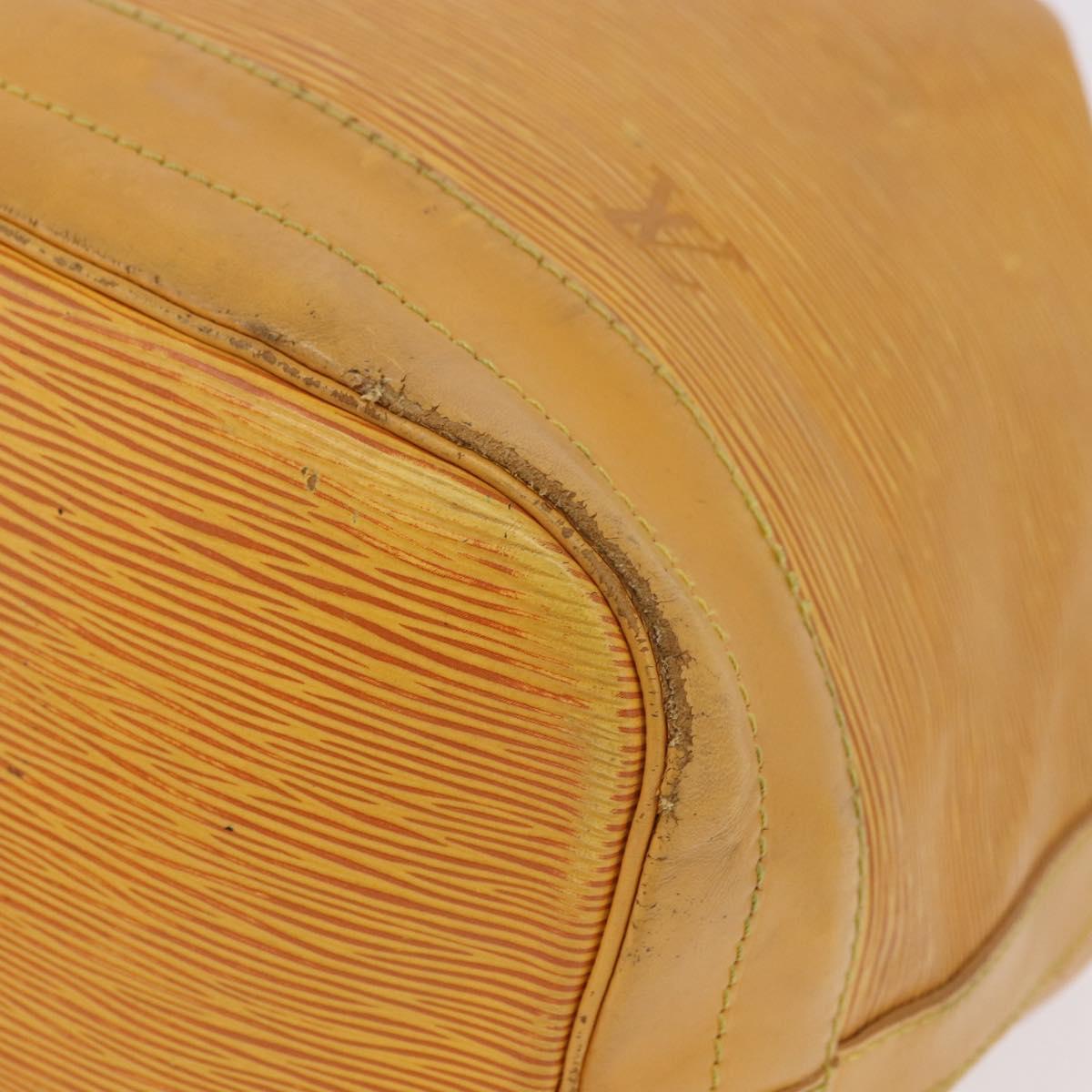 LOUIS VUITTON Epi Noe Shoulder Bag Tassili Yellow M44009 LV Auth BA13339