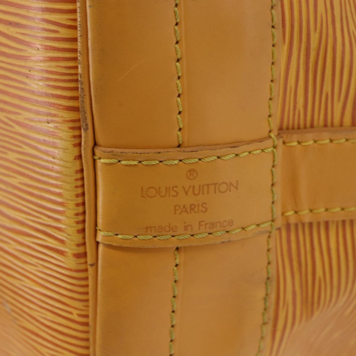 LOUIS VUITTON Epi Noe Shoulder Bag Tassili Yellow M44009 LV Auth BA13339