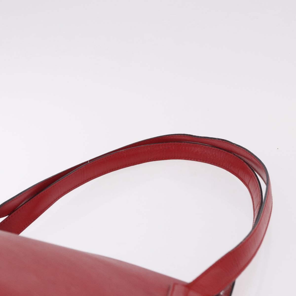 LOUIS VUITTON Epi Saint Jacques Shopping Shoulder Bag Red M52277 LV Auth BA13343