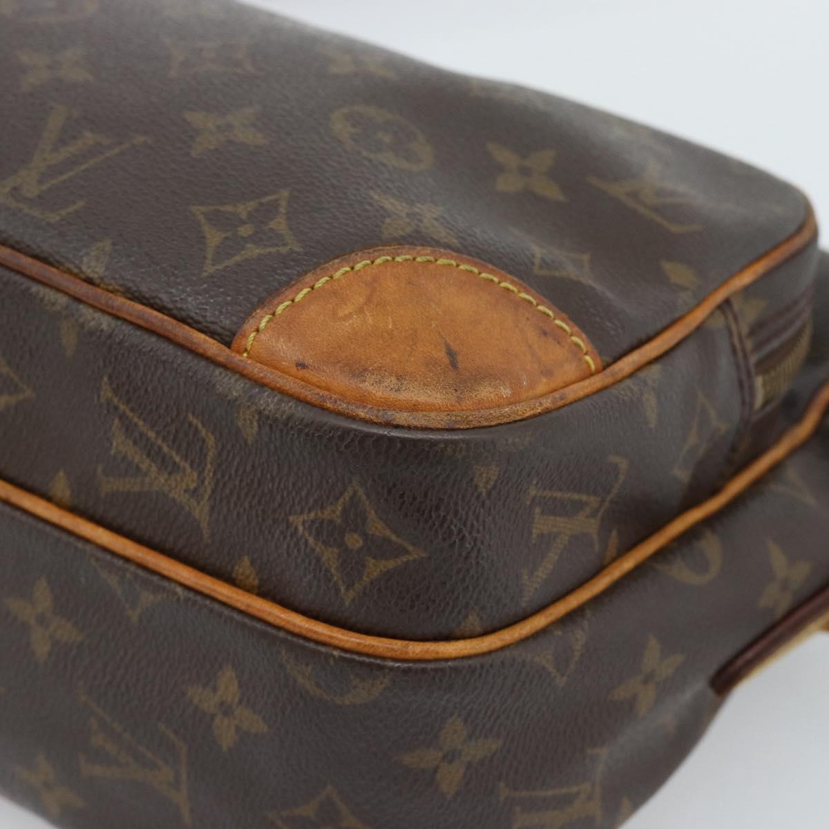 LOUIS VUITTON Monogram Nile Shoulder Bag M45244 LV Auth BA13344