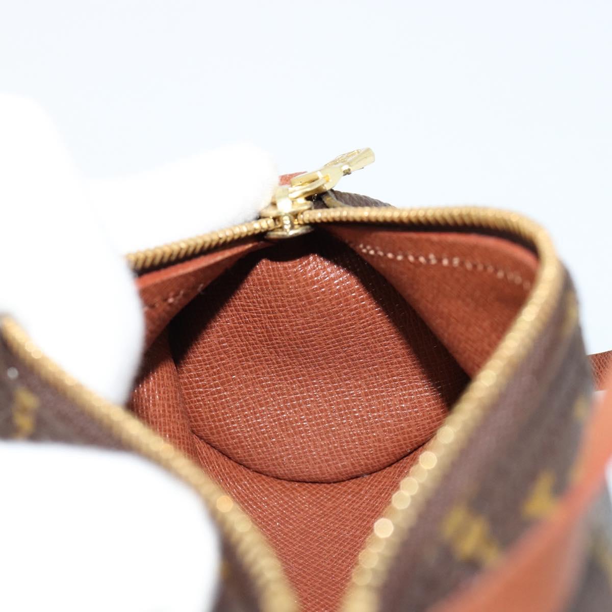 LOUIS VUITTON Monogram Papillon Pouch LV Auth BA13346A