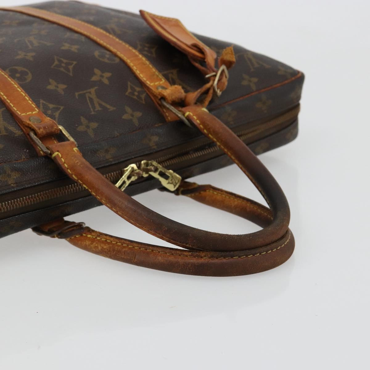 LOUIS VUITTON Monogram Porte Documents Voyage Business Bag M53361 Auth BA13347