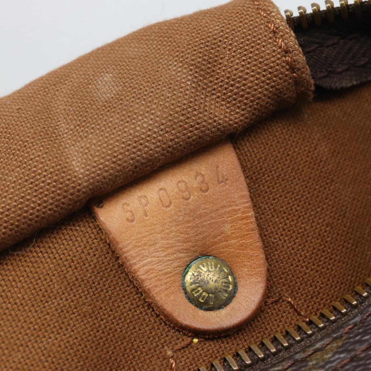 LOUIS VUITTON Monogram Speedy 30 Hand Bag M41526 LV Auth BA13352