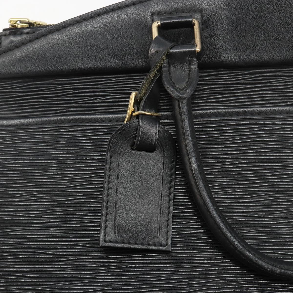 LOUIS VUITTON Epi Riviera Hand Bag Black M48182 LV Auth BA13374