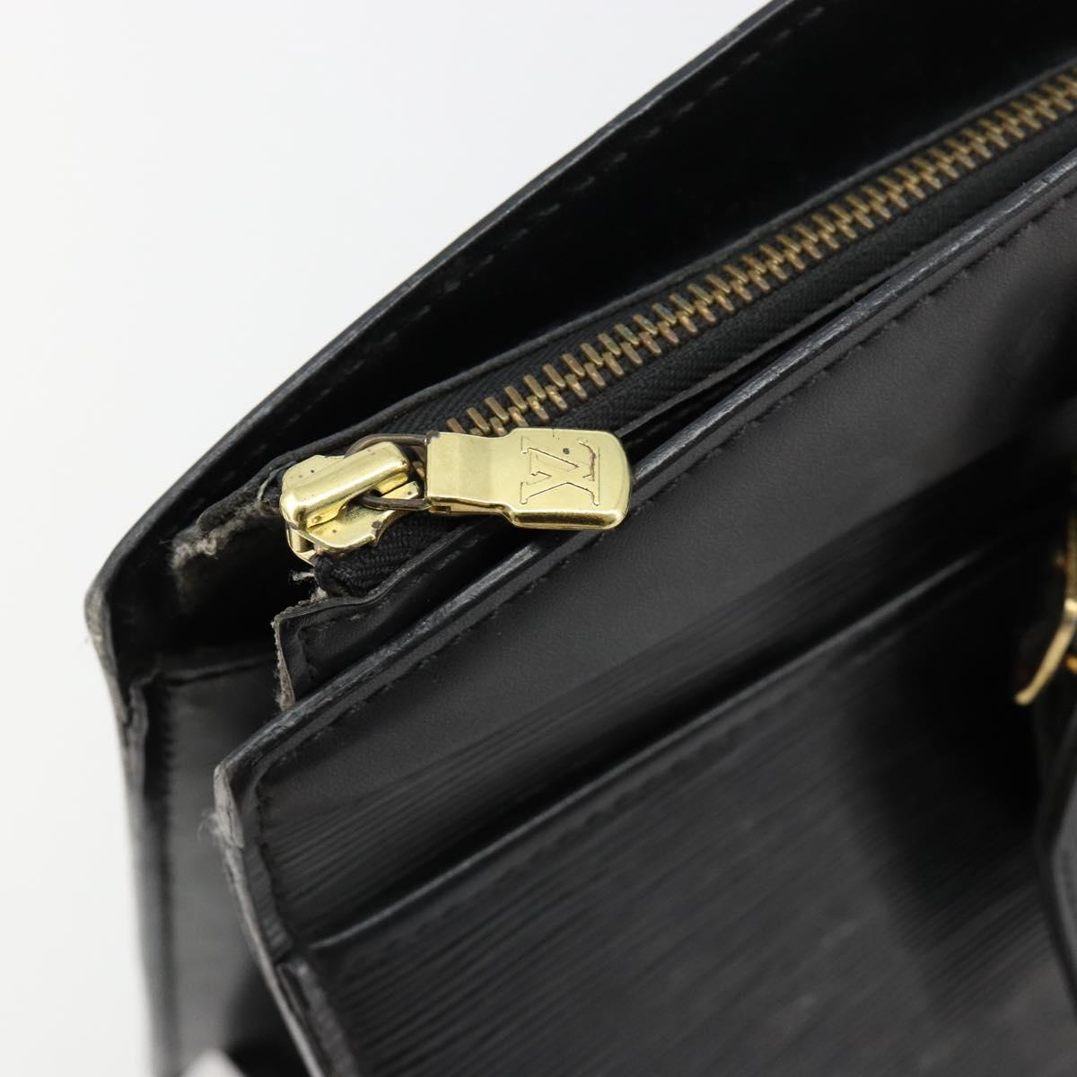 LOUIS VUITTON Epi Riviera Hand Bag Black M48182 LV Auth BA13374