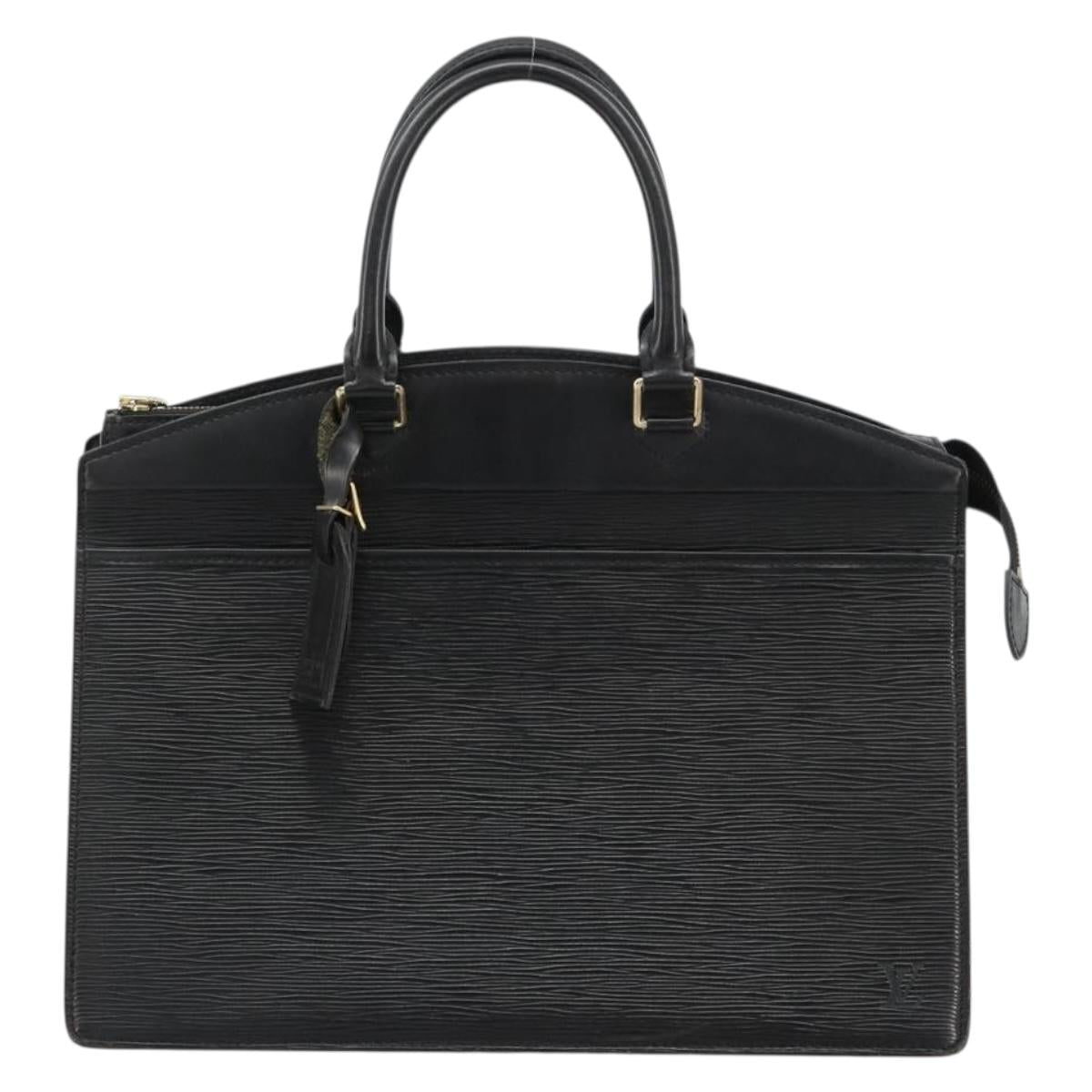 LOUIS VUITTON Epi Riviera Hand Bag Black M48182 LV Auth BA13374