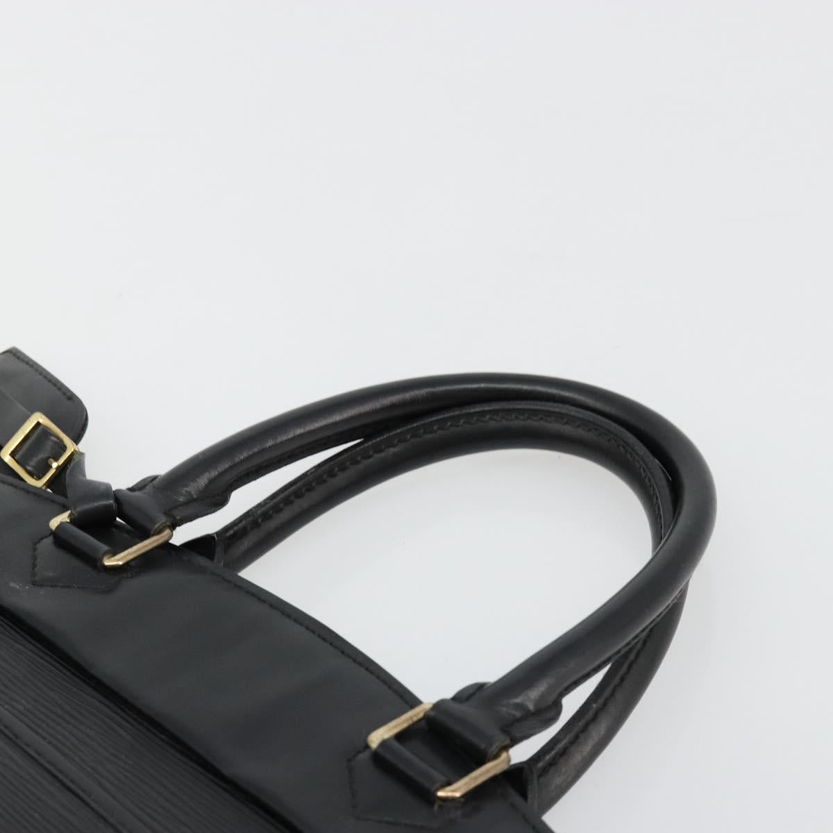 LOUIS VUITTON Epi Riviera Hand Bag Black M48182 LV Auth BA13374