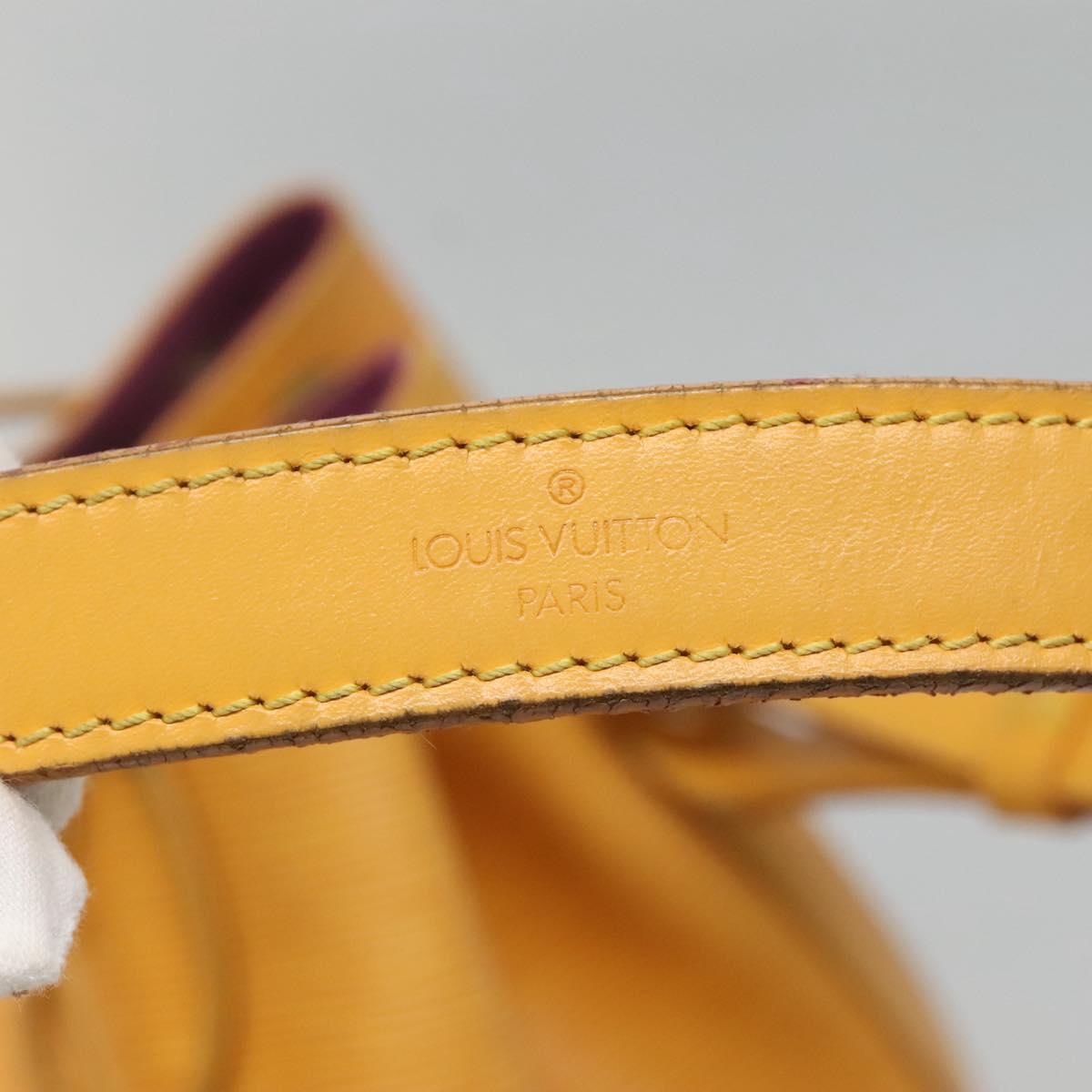 LOUIS VUITTON Epi Noe Shoulder Bag Tassili Yellow M44009 LV Auth BA1338