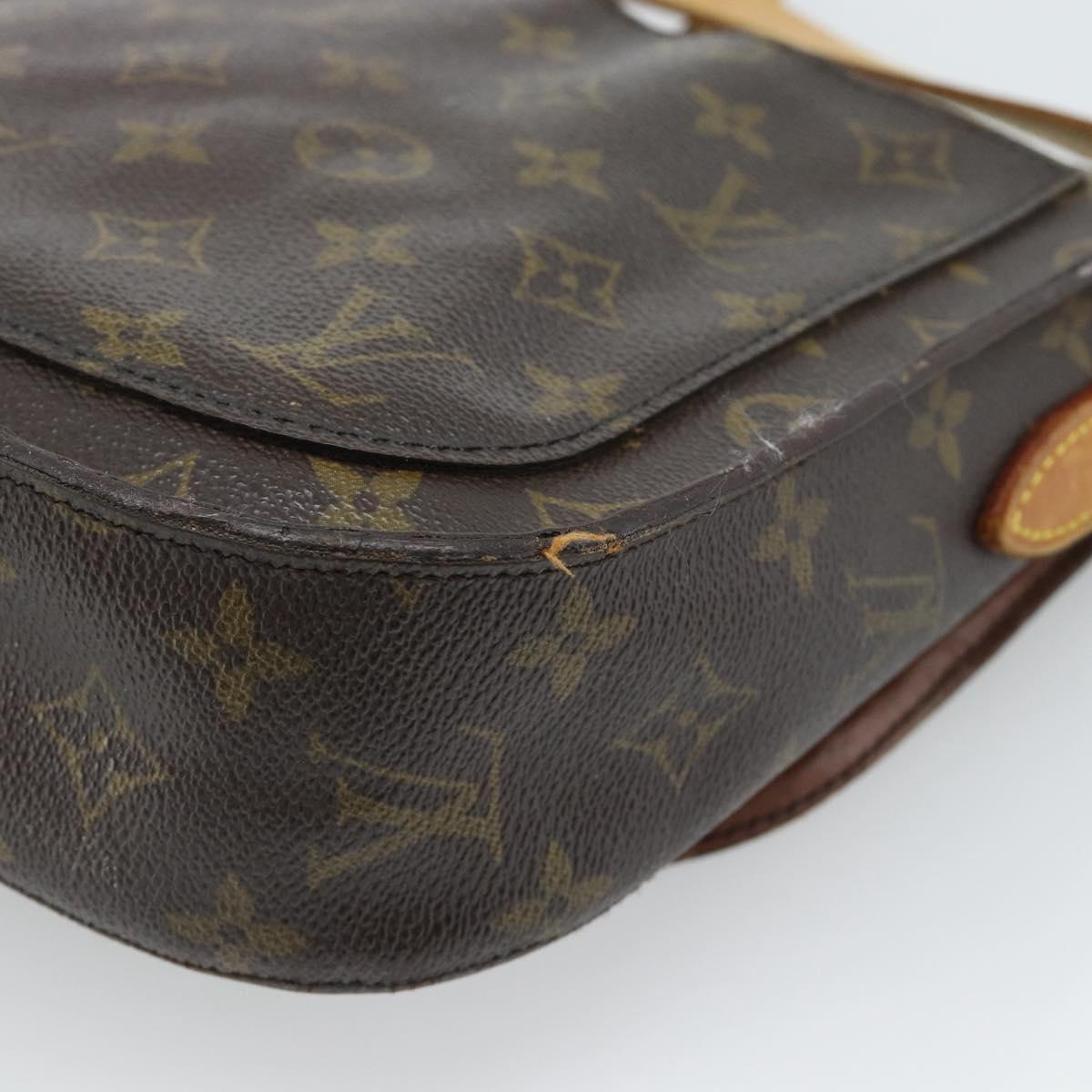 LOUIS VUITTON Monogram Saint Cloud GM Shoulder Bag M51242 LV Auth BA13383