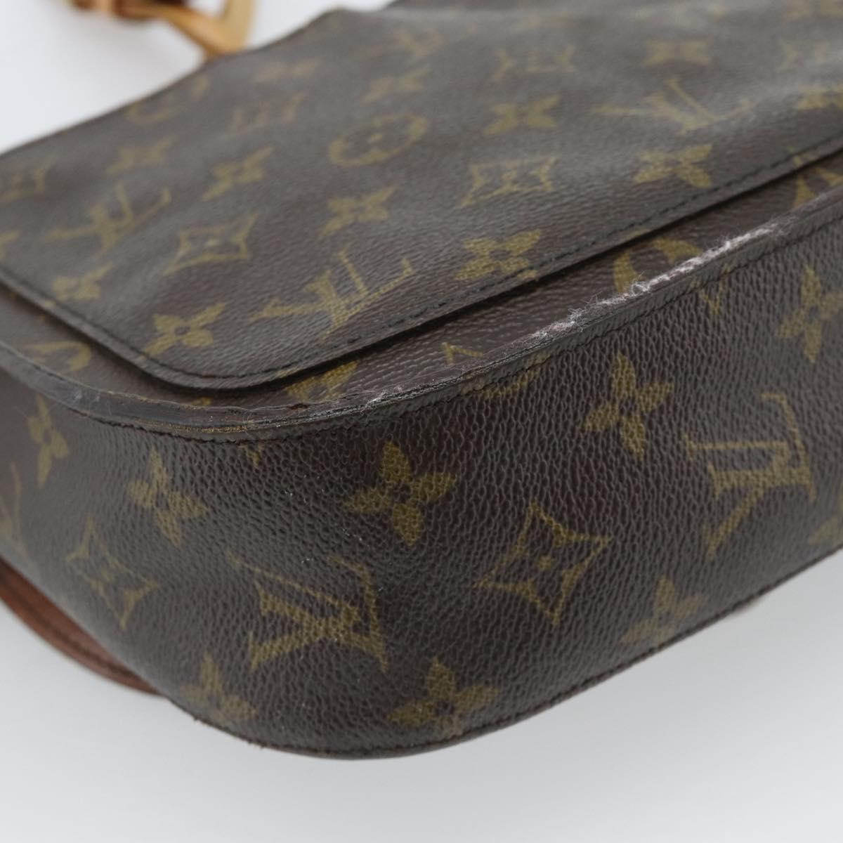 LOUIS VUITTON Monogram Saint Cloud GM Shoulder Bag M51242 LV Auth BA13383
