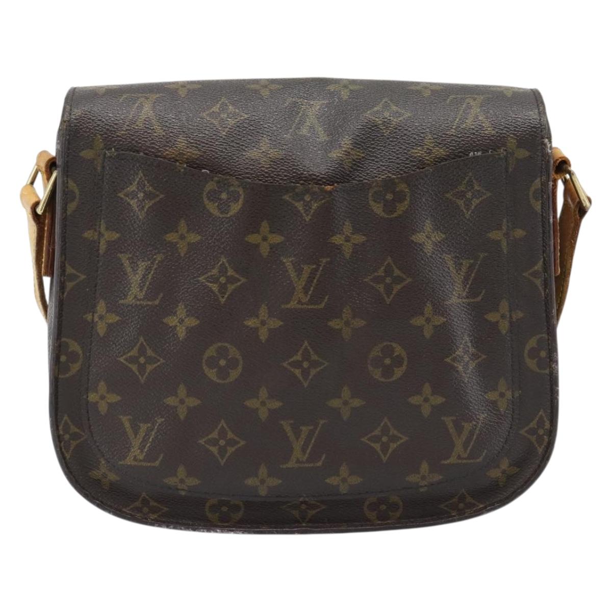 LOUIS VUITTON Monogram Saint Cloud GM Shoulder Bag M51242 LV Auth BA13383
