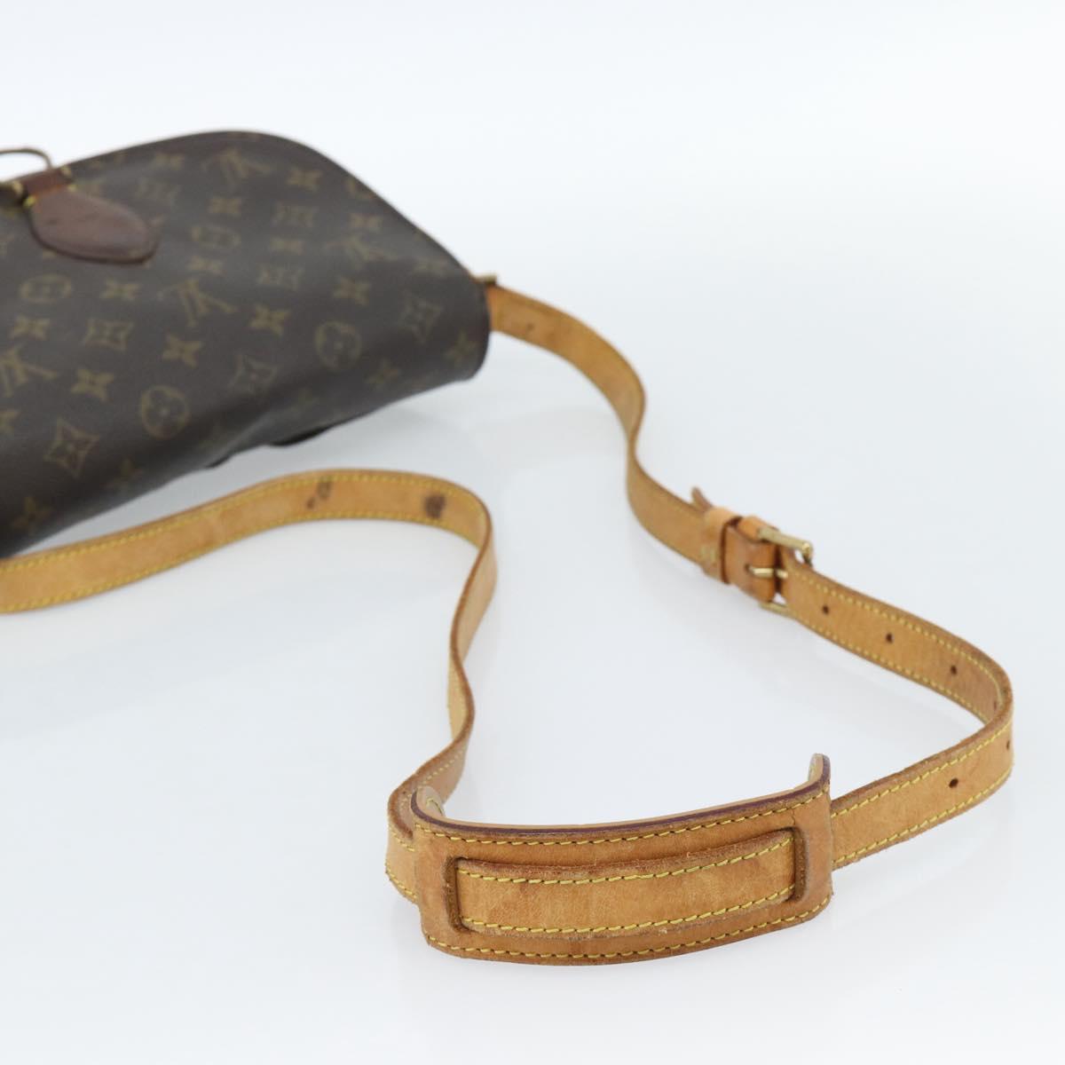LOUIS VUITTON Monogram Saint Cloud GM Shoulder Bag M51242 LV Auth BA13383