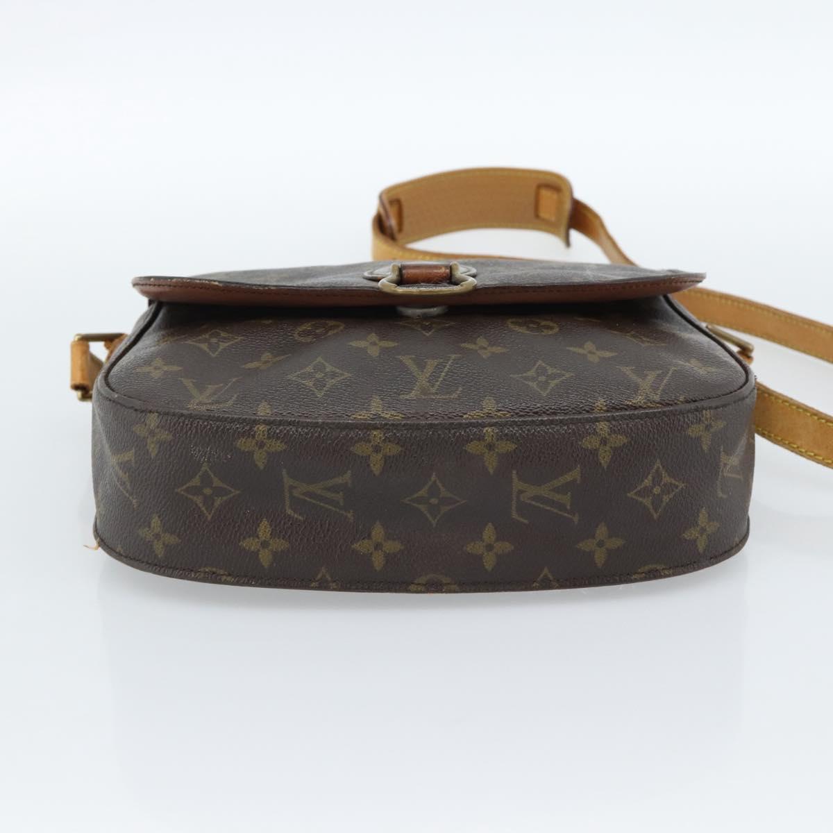 LOUIS VUITTON Monogram Saint Cloud GM Shoulder Bag M51242 LV Auth BA13383