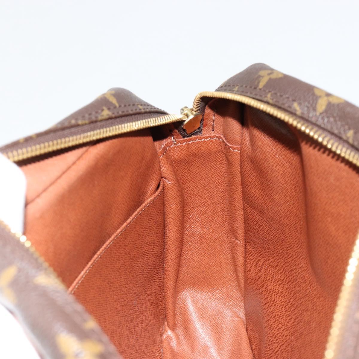 LOUIS VUITTON Monogram Compiegne 28 Clutch Bag M51845 LV Auth BA13393