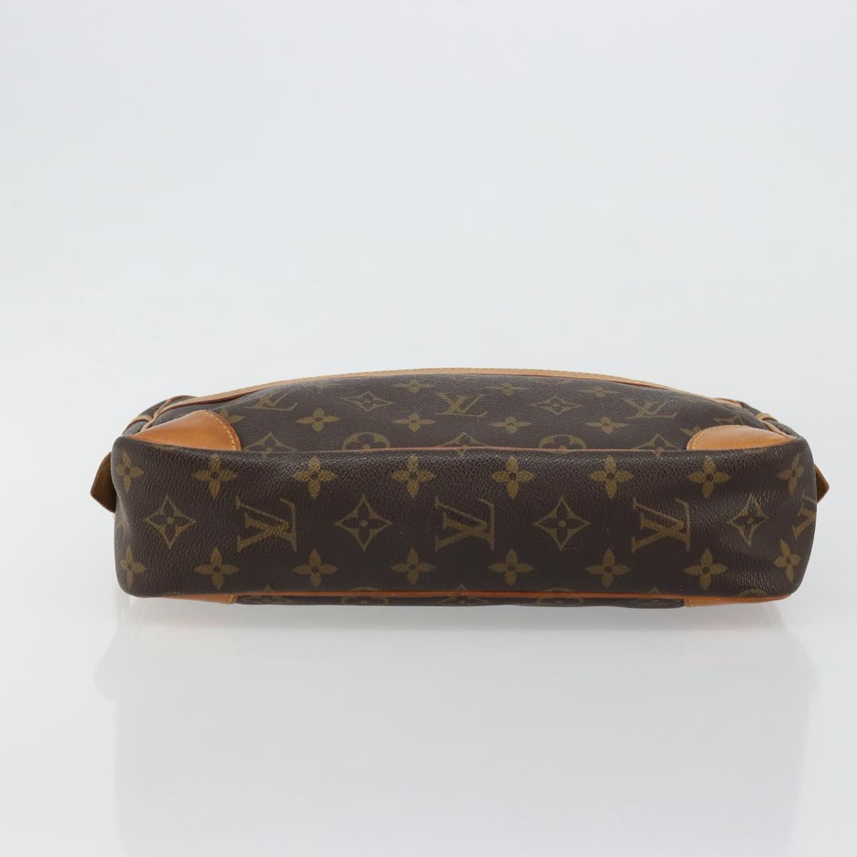 LOUIS VUITTON Monogram Compiegne 28 Clutch Bag M51845 LV Auth BA13393