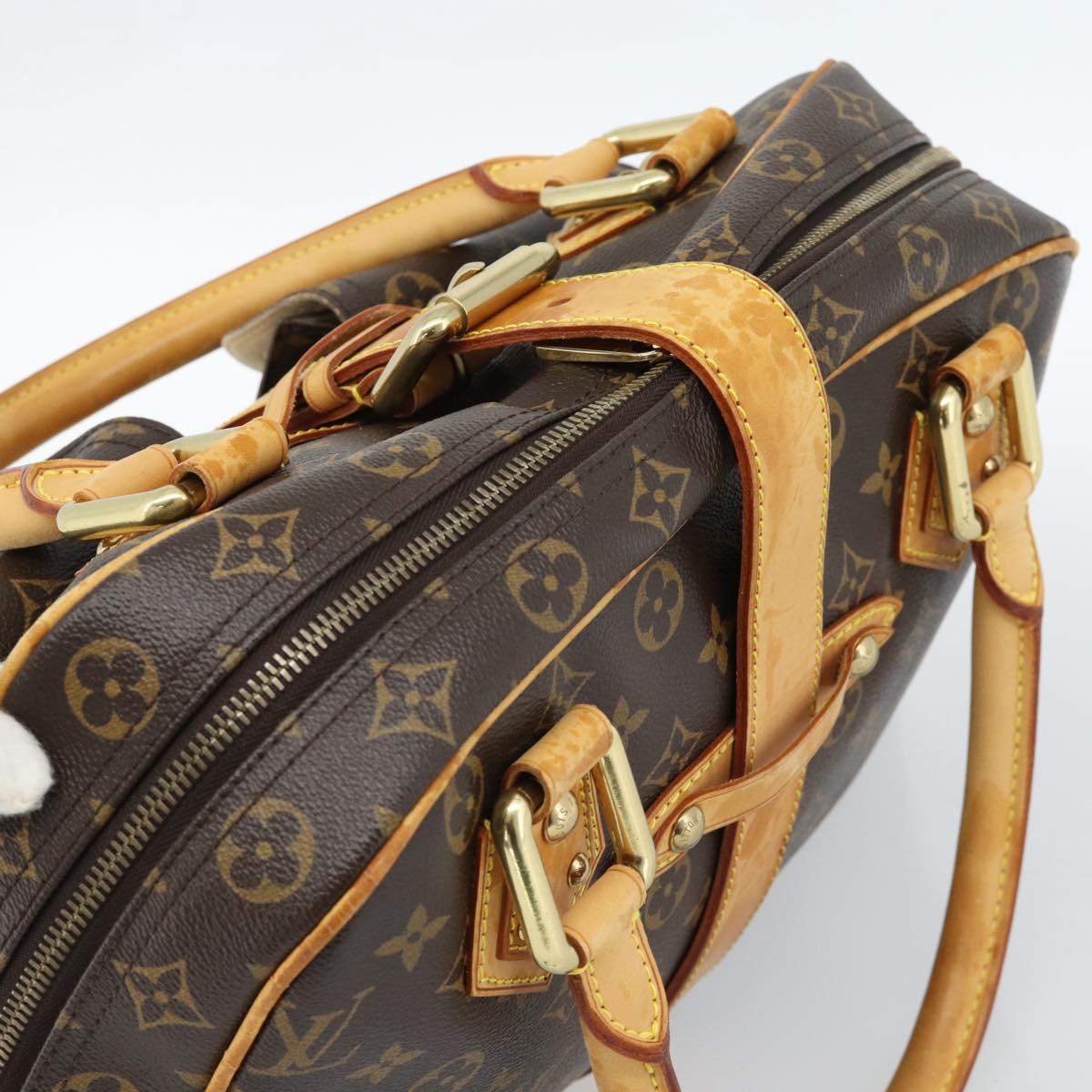 LOUIS VUITTON Monogram Manhattan GM Hand Bag M40025 LV Auth BA13411