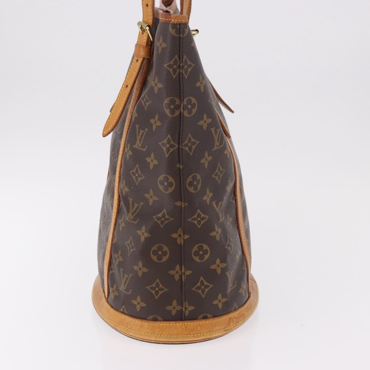 LOUIS VUITTON Monogram Bucket GM Shoulder Bag M42236 LV Auth BA13425