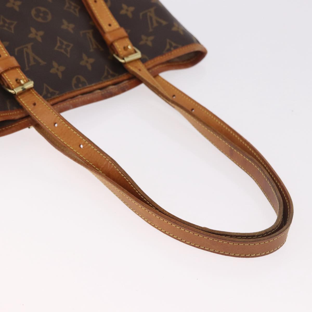 LOUIS VUITTON Monogram Bucket GM Shoulder Bag M42236 LV Auth BA13425