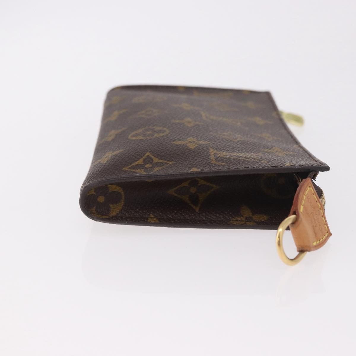 LOUIS VUITTON Monogram Bucket GM Accessory Pouch LV Auth BA13426