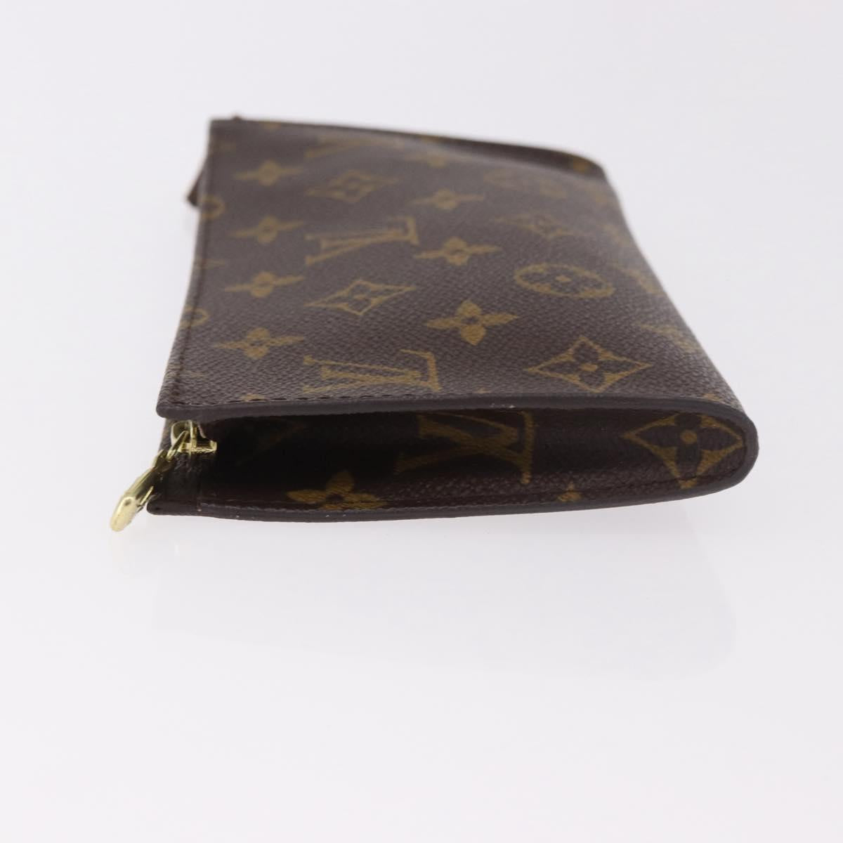 LOUIS VUITTON Monogram Bucket GM Accessory Pouch LV Auth BA13426