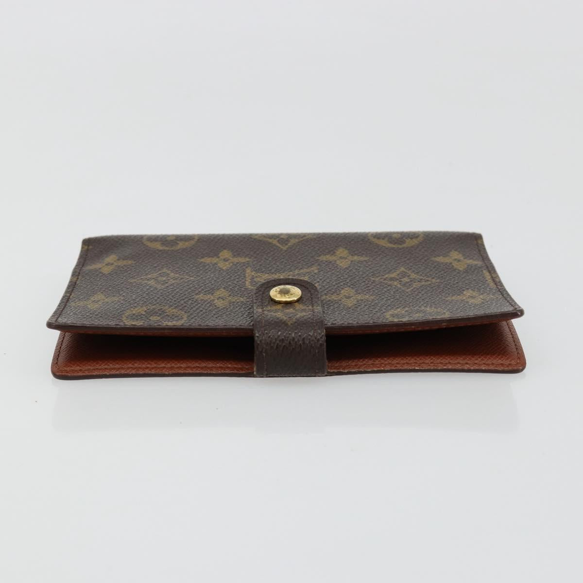 LOUIS VUITTON Monogram Agenda PM Day Planner Cover R20005 LV Auth BA13428