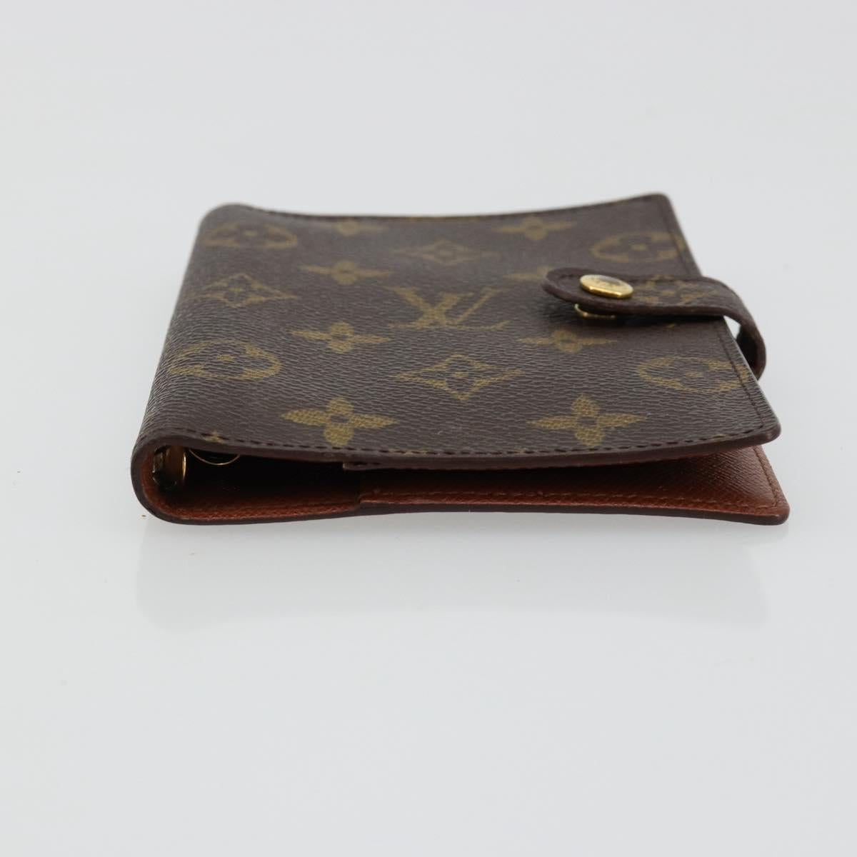 LOUIS VUITTON Monogram Agenda PM Day Planner Cover R20005 LV Auth BA13428