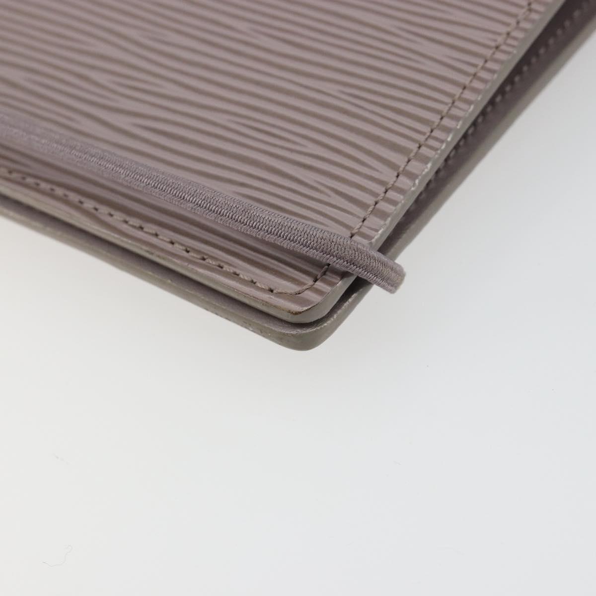 LOUIS VUITTON Epi Agenda Oriental Day Planner Cover Lilac R2018B LV Auth BA13429