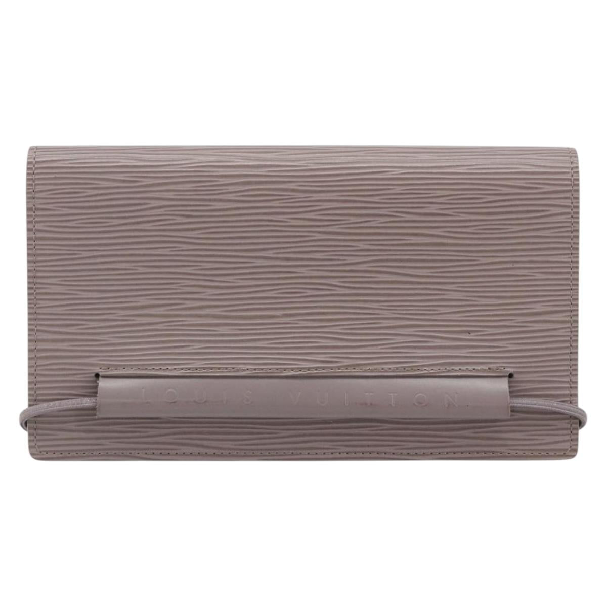 LOUIS VUITTON Epi Agenda Oriental Day Planner Cover Lilac R2018B LV Auth BA13429